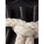 Prada Black Nappa Leather Rope Detail Sandals 1I969N_038_F0X2Z_F_D085_35