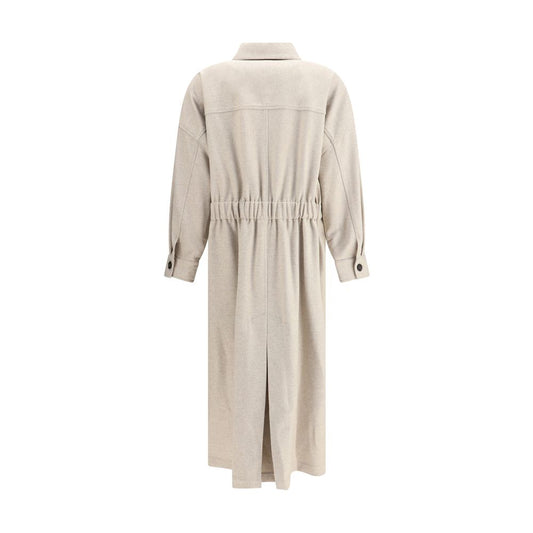 Brunello Cucinelli Long Coat BR-MD5919945PC108-IT42 | L