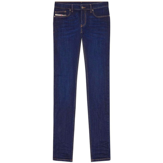 Diesel Blue Cotton Men Jeans