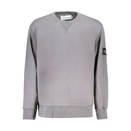 Calvin Klein Brown Cotton Men Sweater CA-30527-S