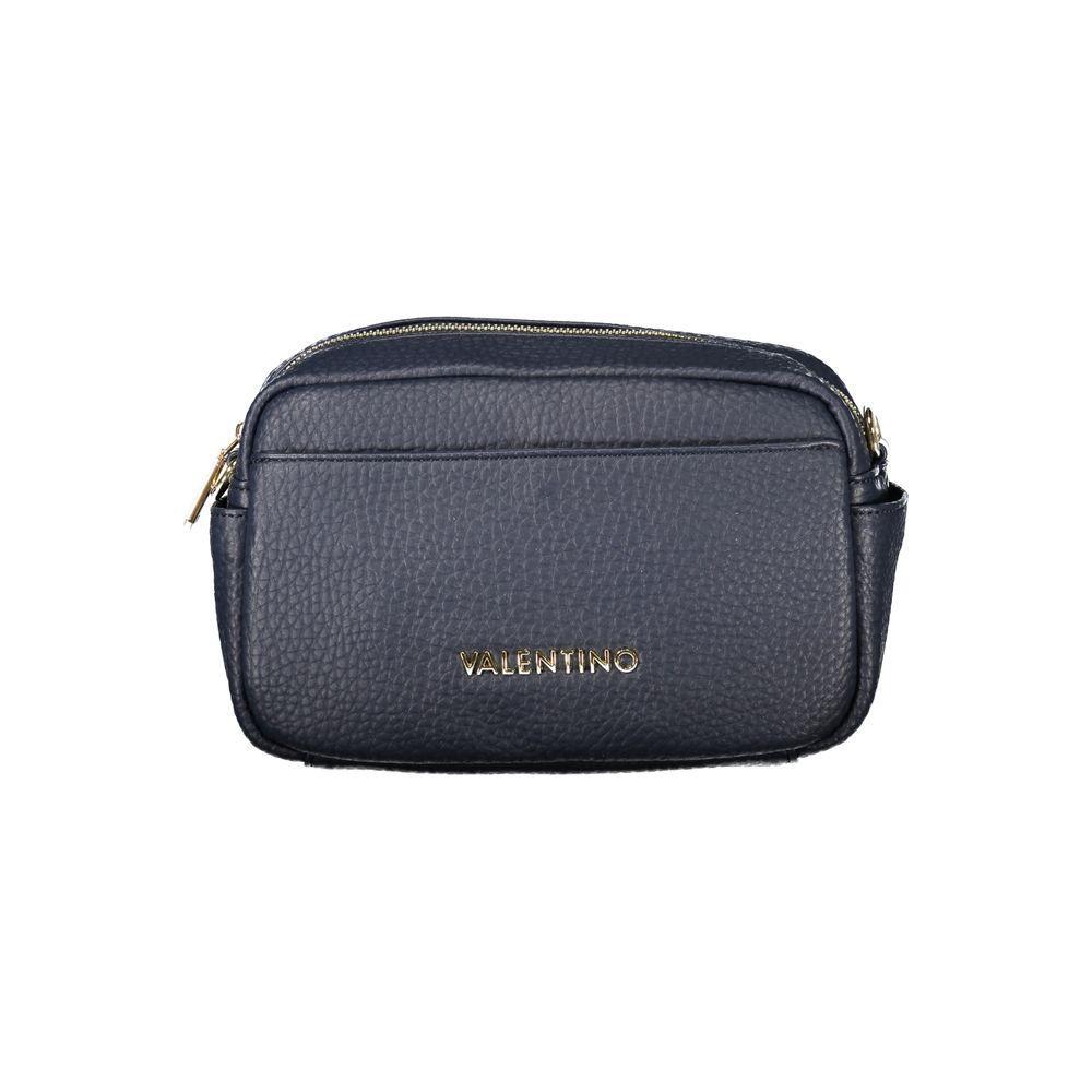 Front view with bag zipped and handles upright.