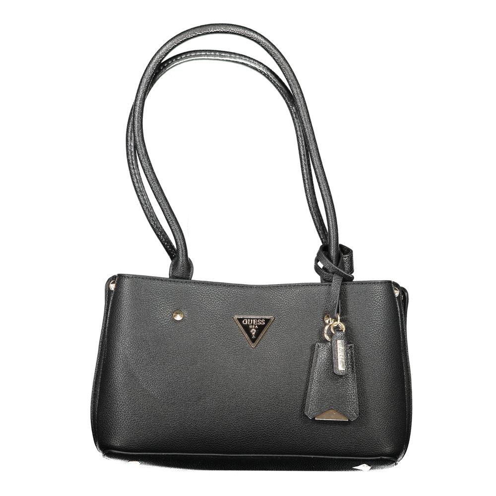 Front view with bag zipped and handles upright.
