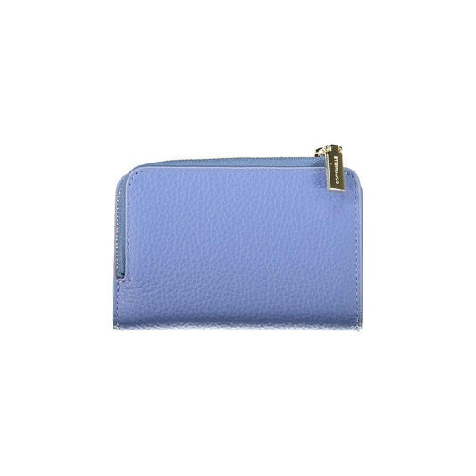 Coccinelle Light Blue Leather Women Wallet CO-34910