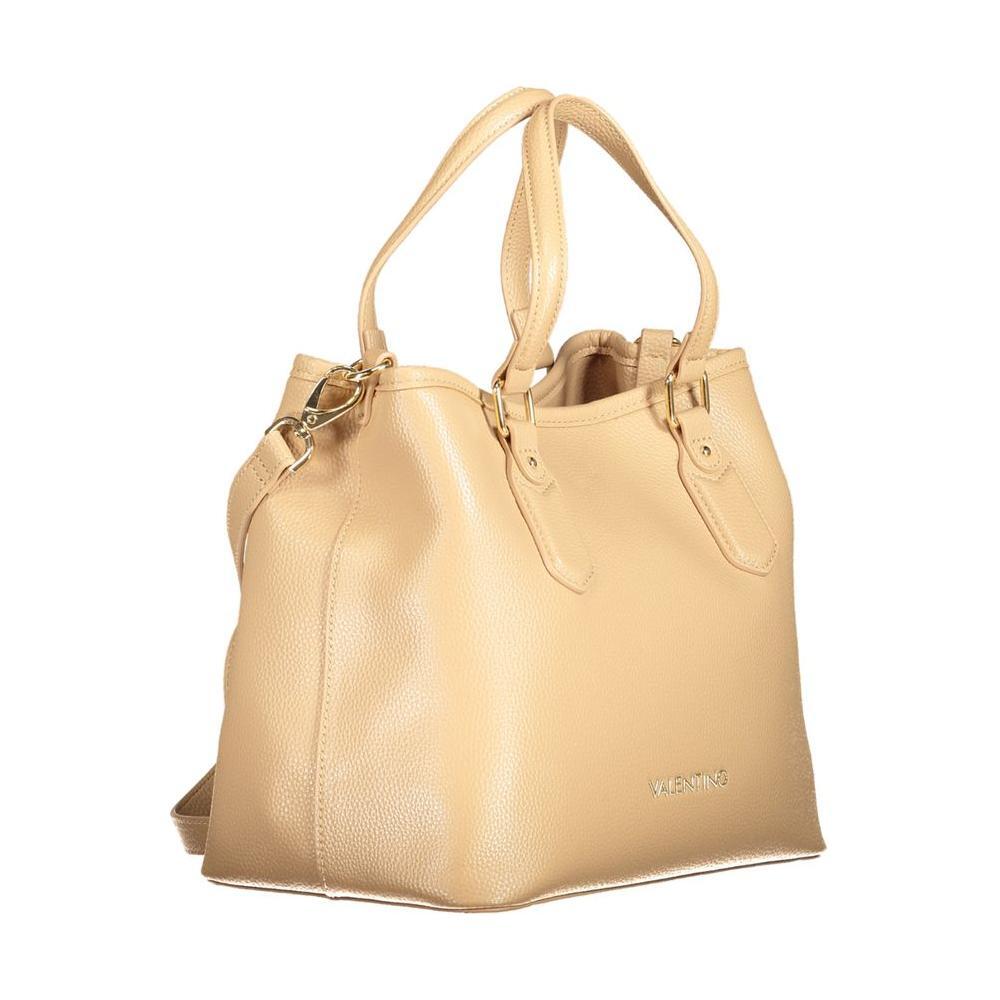 Front view with bag zipped and handles upright.