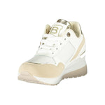 Laura Biagiotti Beige Polyester Women Sneaker LA-36508-EU39/US9