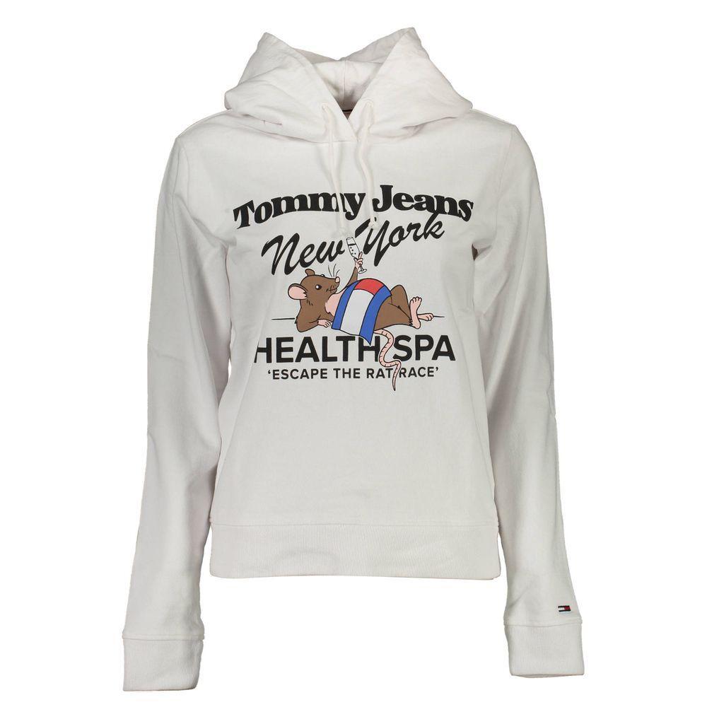 Tommy Hilfiger White Cotton Women Sweater TO-37533-XS
