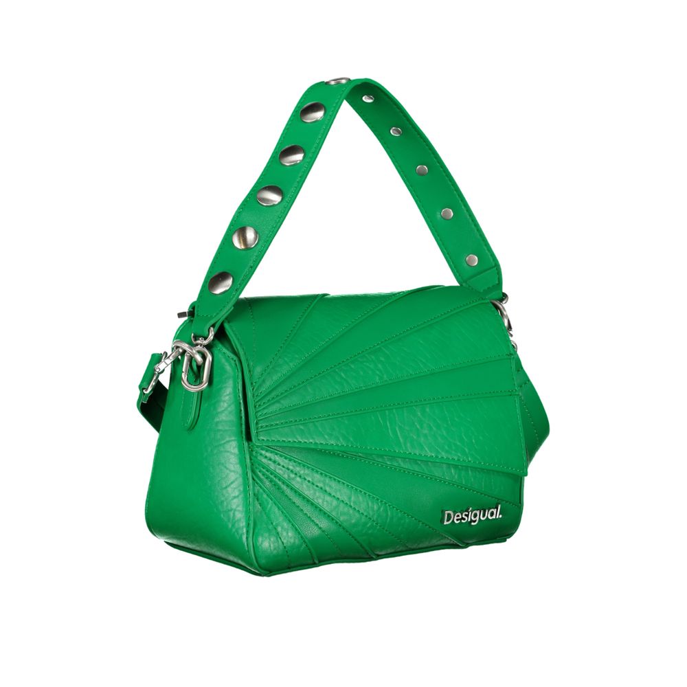 Front view with bag zipped and handles upright.