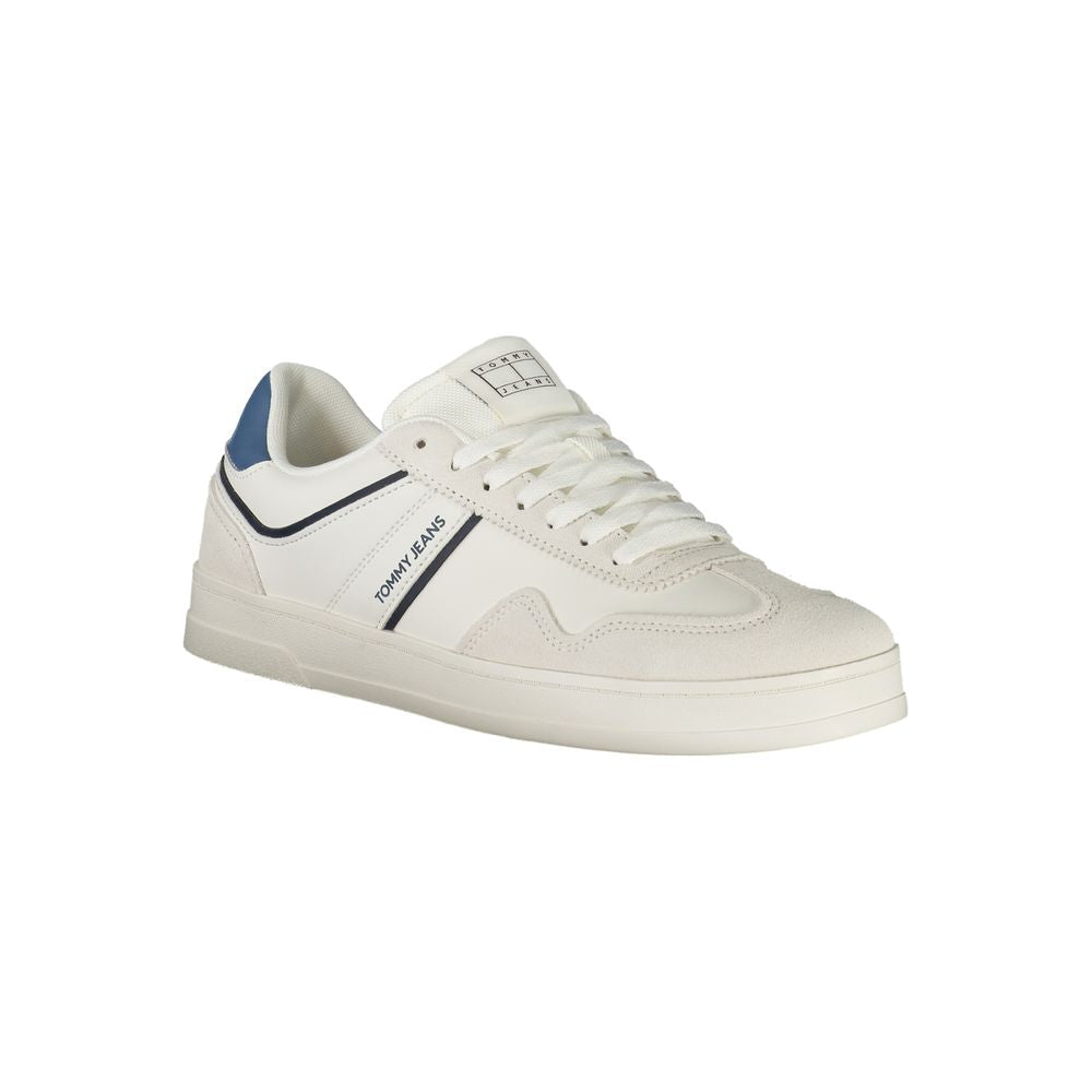 Tommy Hilfiger White Polyester Sneaker