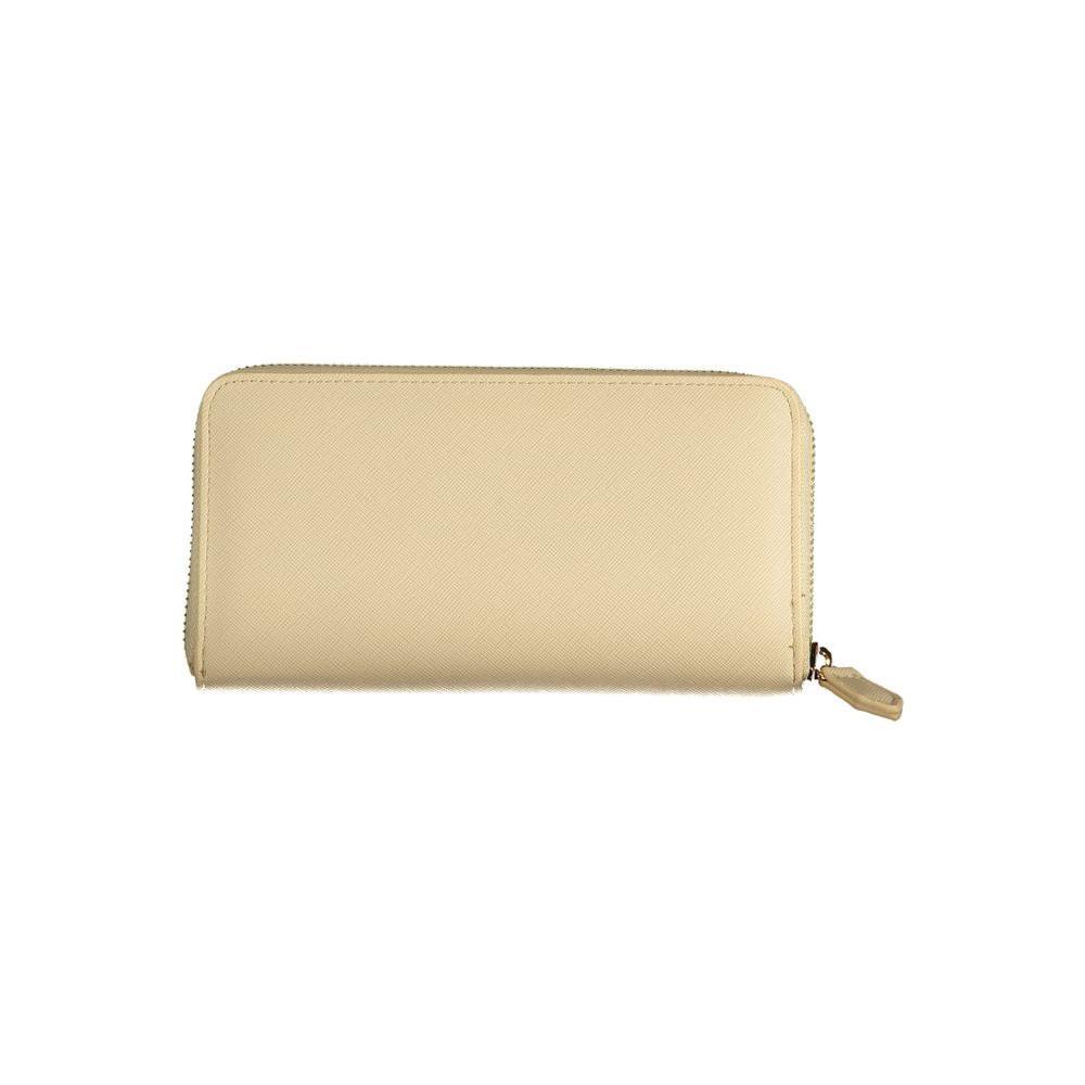 Mario Valentino Beige Polyethylene Wallet VA-29987