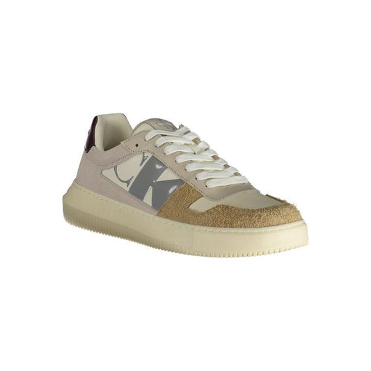 Calvin Klein Beige Polyester Sneaker CA-31559-EU40/US7