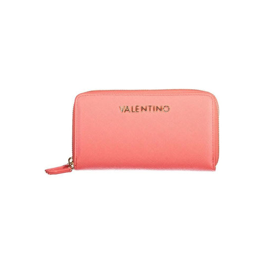 Mario Valentino Pink Polyethylene Wallet VA-36214