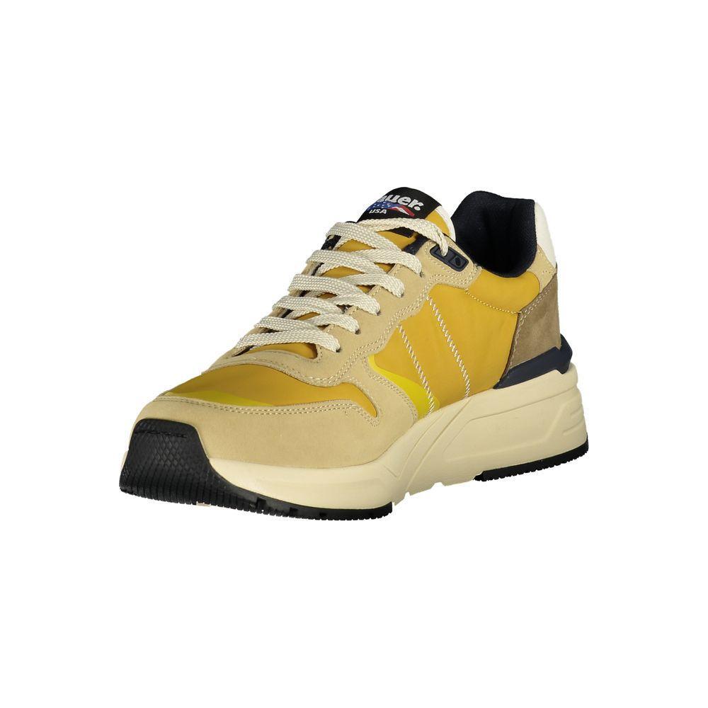 Blauer Beige Polyester Men Sneaker BL-35534-EU41/US8