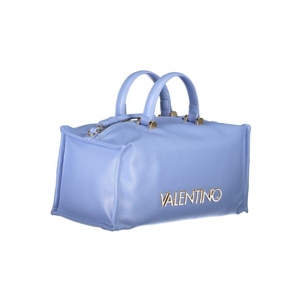 Front view with bag zipped and handles upright.