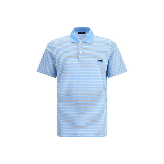 Prada Striped Polo Sweater