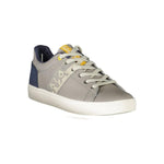 Napapijri Gray Polyester Sneaker NA-29842-EU40/US7