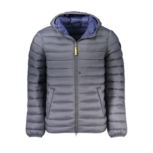 Armata Di Mare Gray Polyamide Jackets & Coat