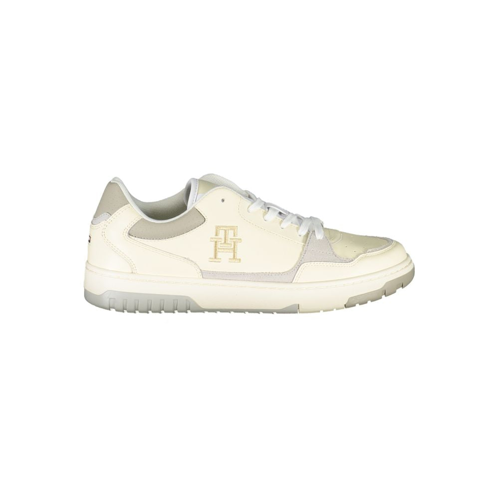 Tommy Hilfiger Beige Sports Sneakers with Unique Embroidery TO-28522-EU40/US7
