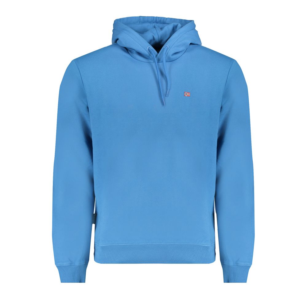 Napapijri Blue Cotton Sweatshirt