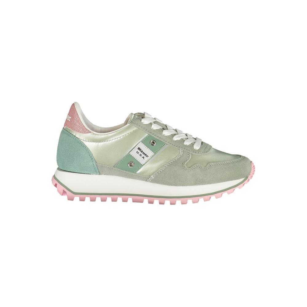 Blauer Green Polyester Women Sneaker BL-35545-EU40/US10