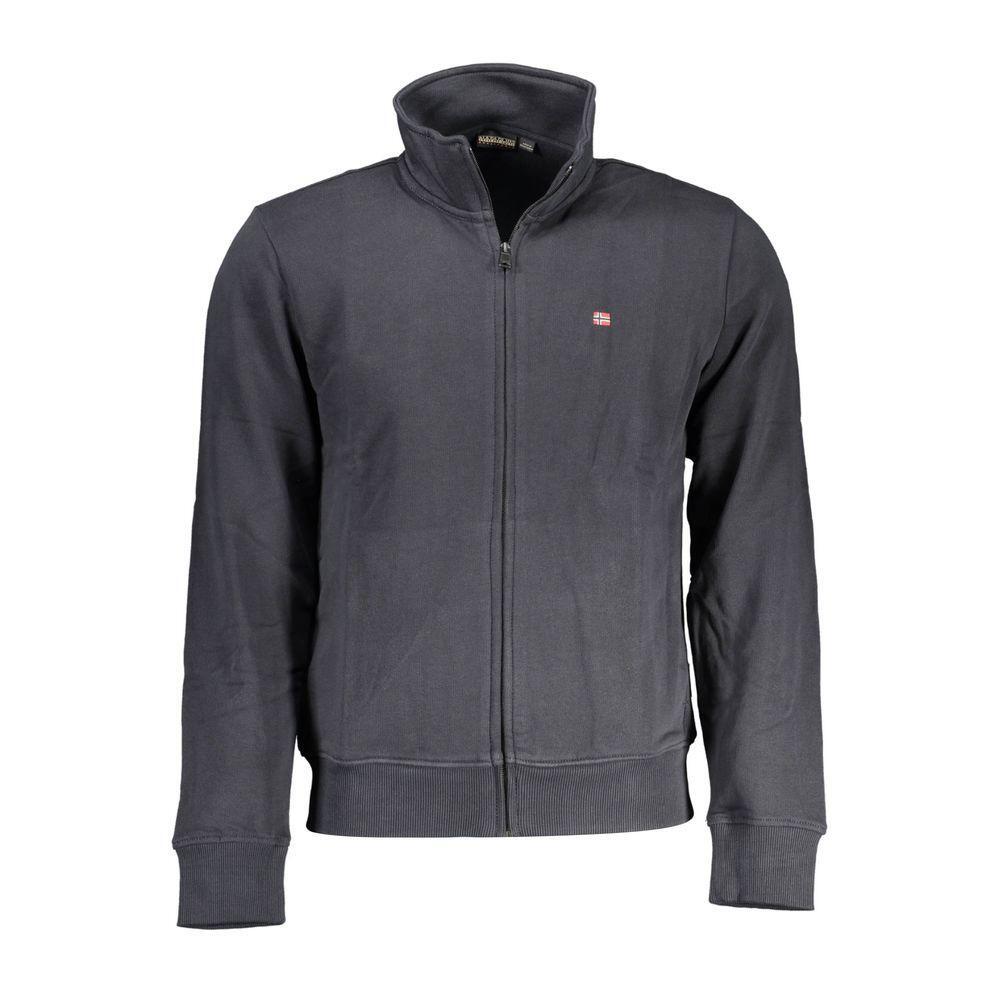 Napapijri Black Cotton Men Sweater