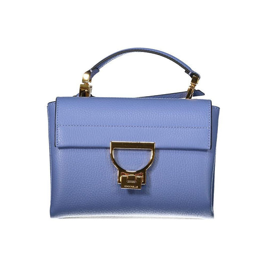 Coccinelle Light Blue Leather Women Handbag CO-34915