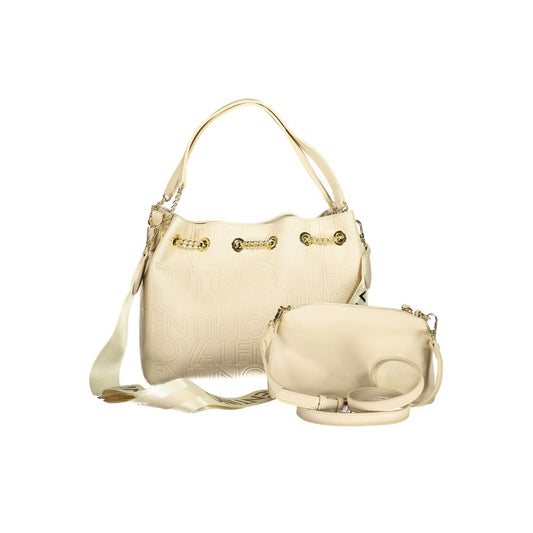Mario Valentino Beige Polyethylene Handbag VA-36073