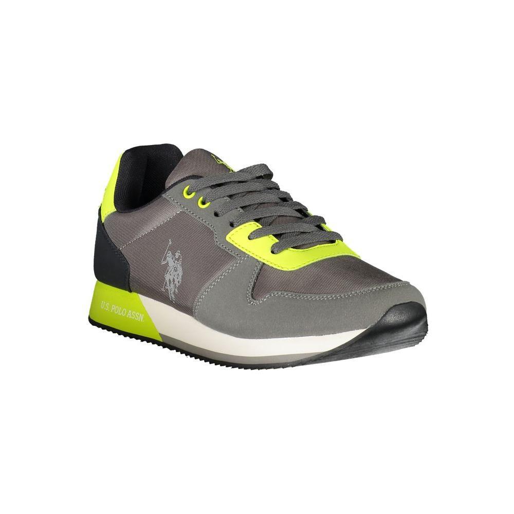 U.S. POLO ASSN. Brown Polyester Men Sneaker US-25003-EU44/US11
