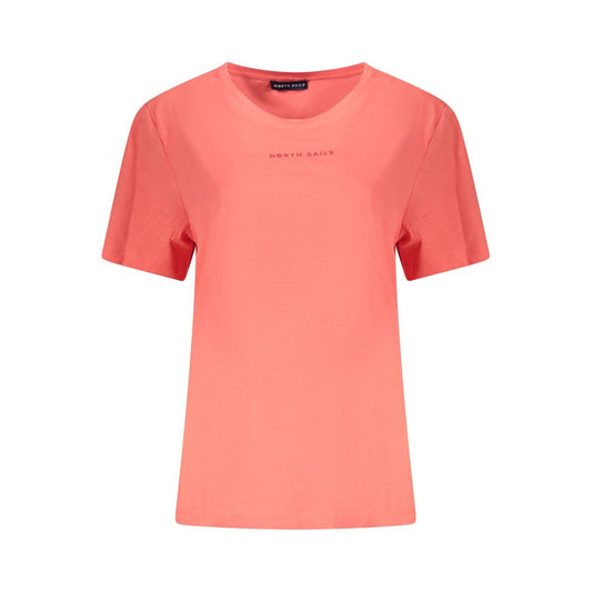 North Sails Pink Cotton Women T-Shirt