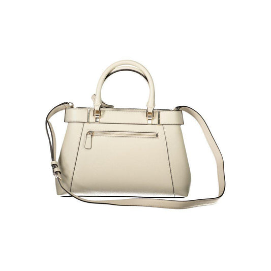 Guess Jeans Beige Polyethylene Handbag