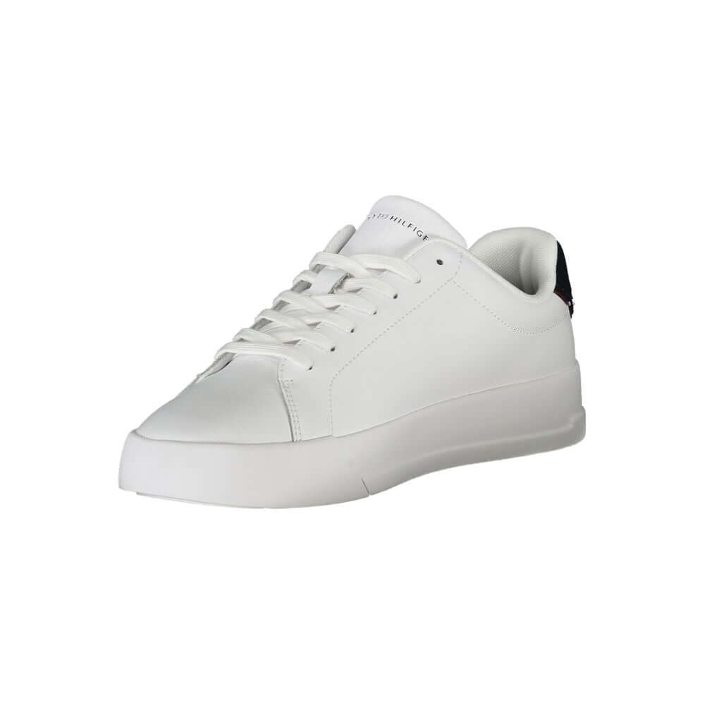Tommy Hilfiger White Polyethylene Men Sneaker TO-35334-EU44/US11
