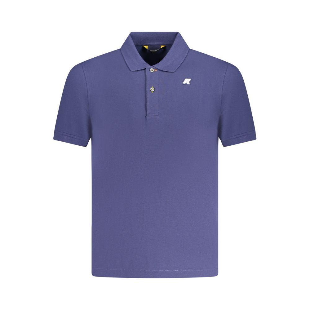 K-WAY Blue Cotton Polo Shirt