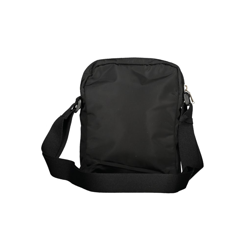 Front view with bag zipped and handles upright.