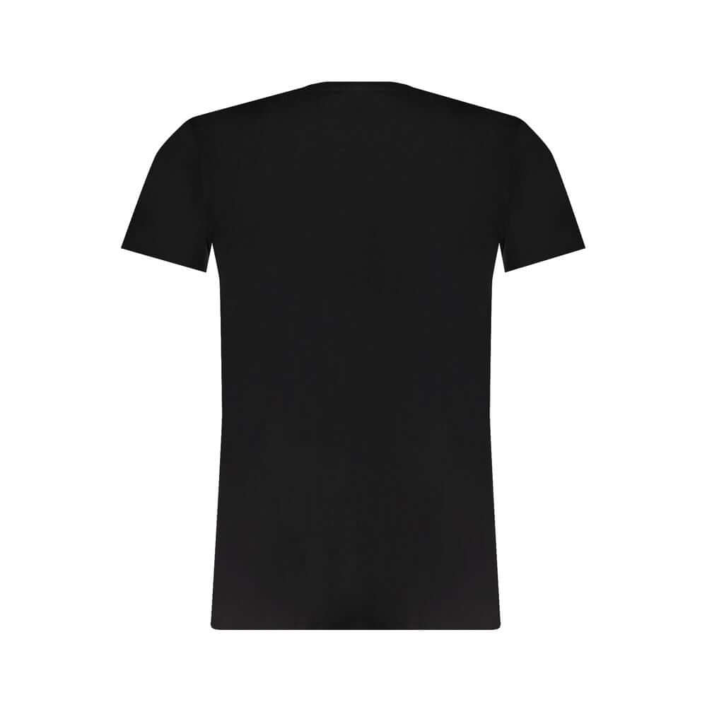 Trussardi Black Cotton T-Shirt TR-30148-M