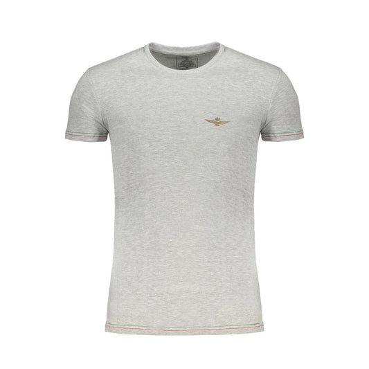 Aeronautica Militare Brown Cotton Men T-Shirt AE-31104-XXL