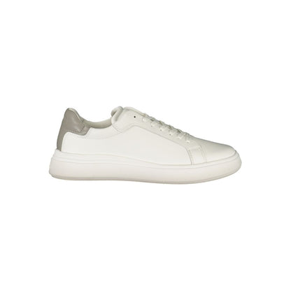 Calvin Klein White Polyester Sneaker