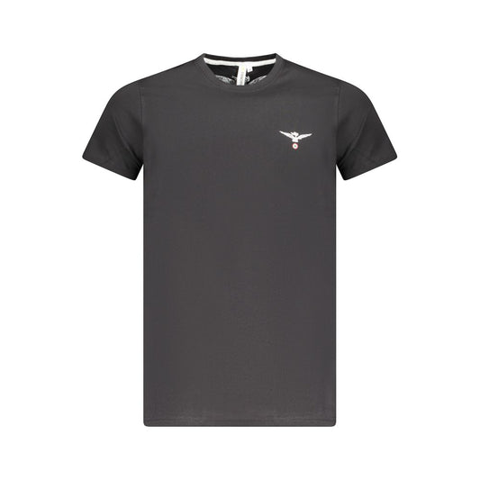 Accademia Militare Black Cotton T-Shirt AC-36565-S