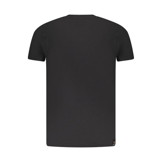 Accademia Militare Black Cotton T-Shirt AC-36570-S