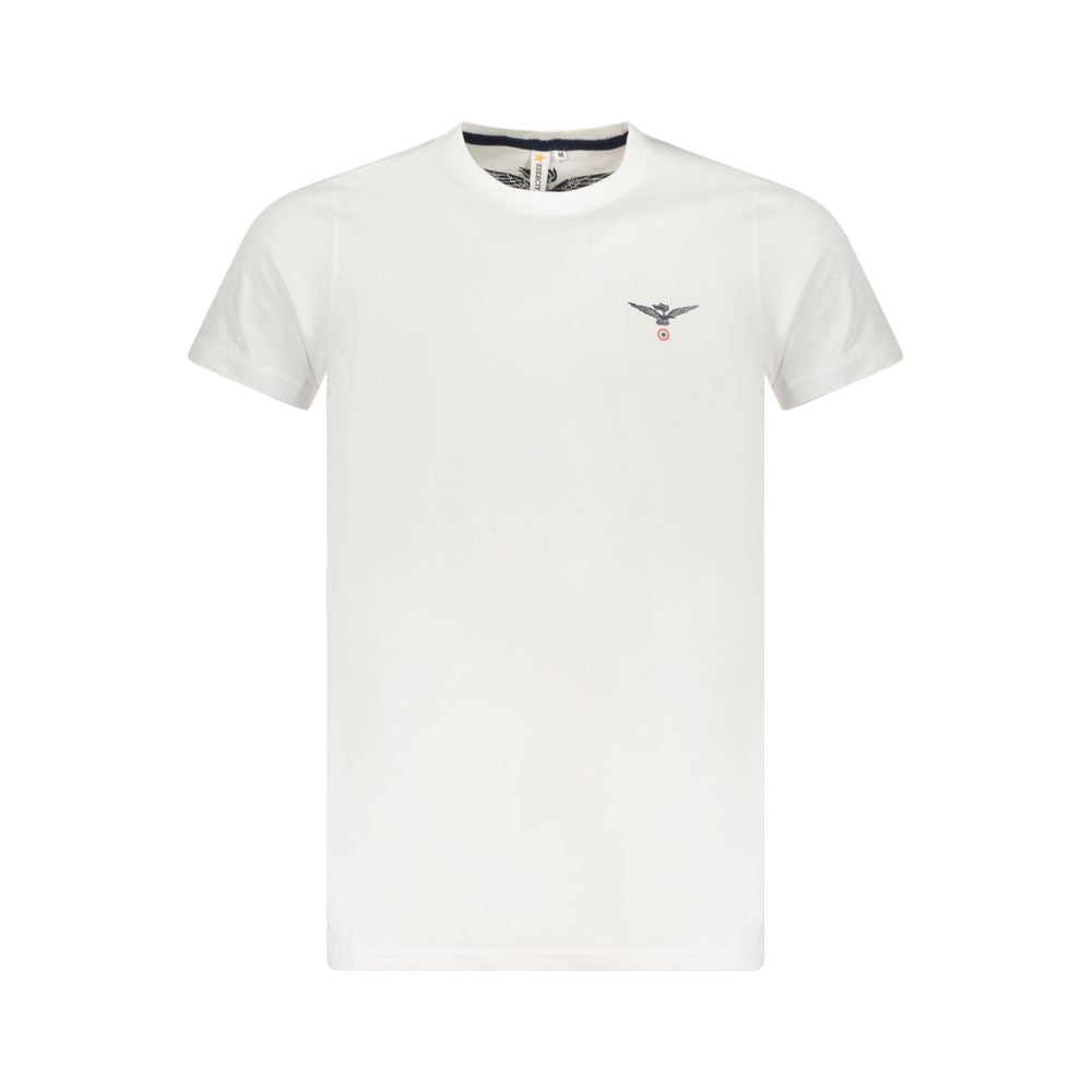 Accademia Militare Bianco Cotton Mens T-Shirt
