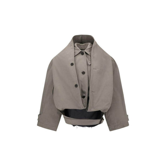 Balenciaga Reverse hooded Trench Coat BA-831516TQP079966-IT36 | XS
