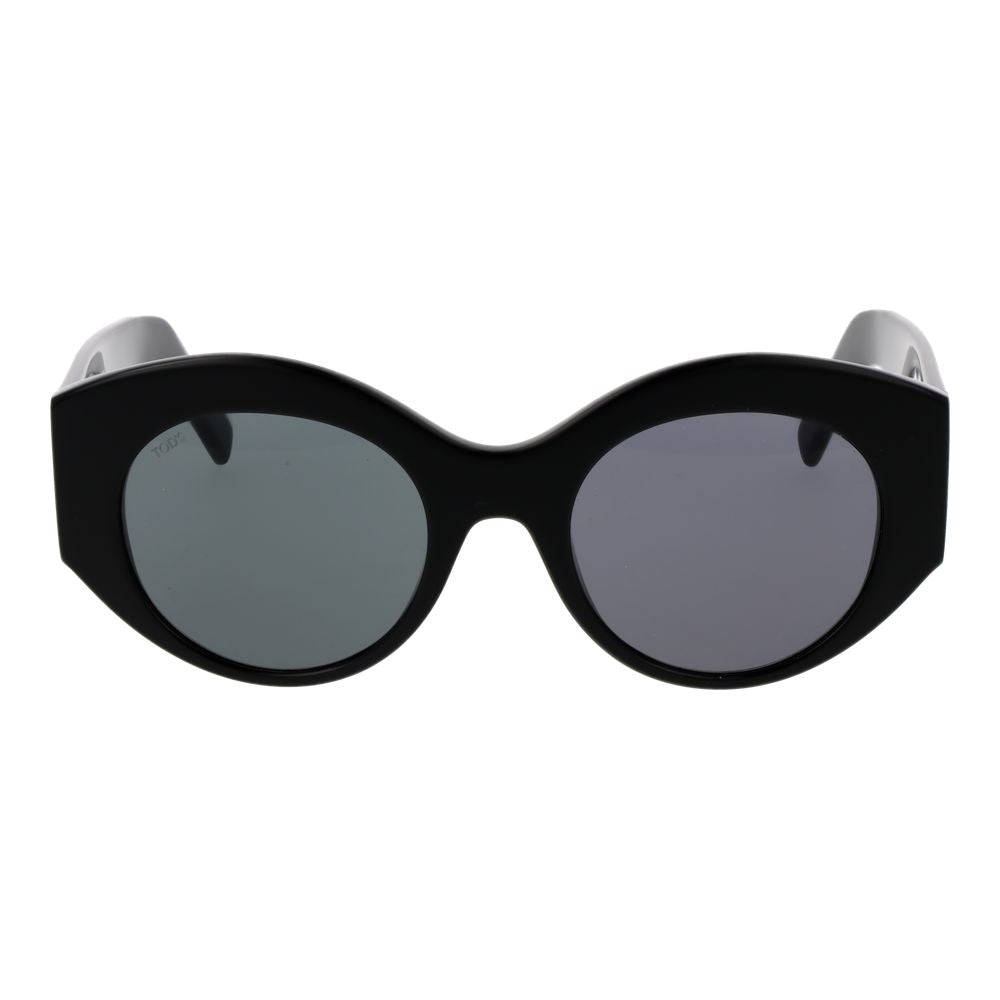 Tod's Black Acetate Sunglasses