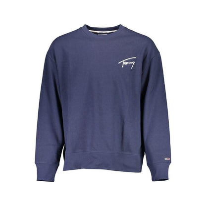 Tommy Hilfiger Blue Cotton Men Sweater