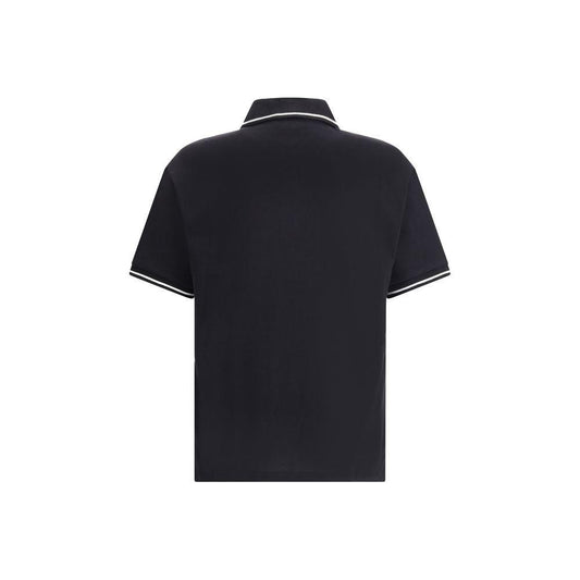 Amiri Logoed Polo Shirt AM-AMJYPO1018BLACK-L