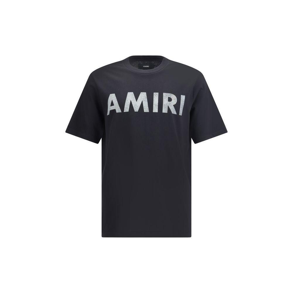 Amiri Logoed T-Shirt AM-AMJYTE1214BLACK-M