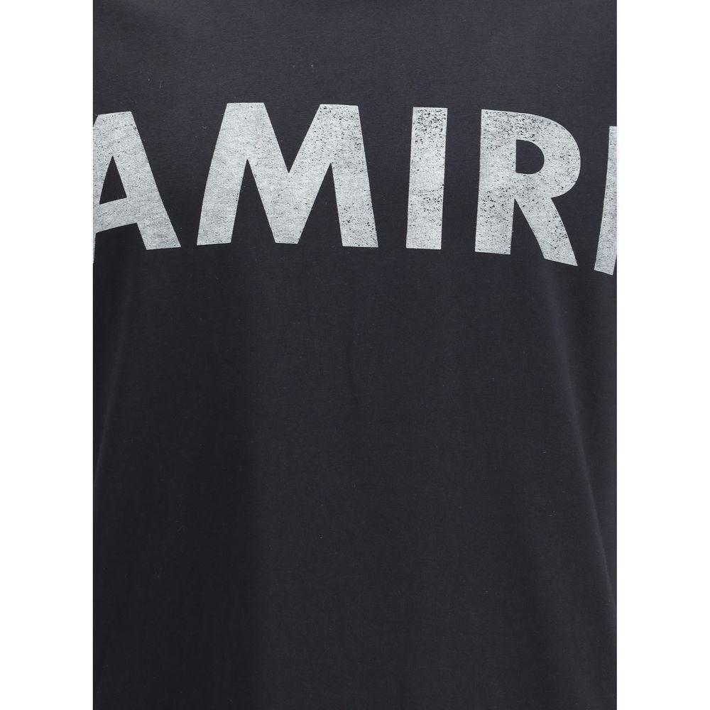 Amiri Logoed T-Shirt AM-AMJYTE1214BLACK-M