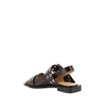 Ganni Buckle Ballerinas GA-S3086436-EU36/US6