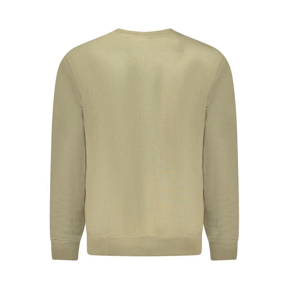 Hugo Boss Green Cotton Men Sweater