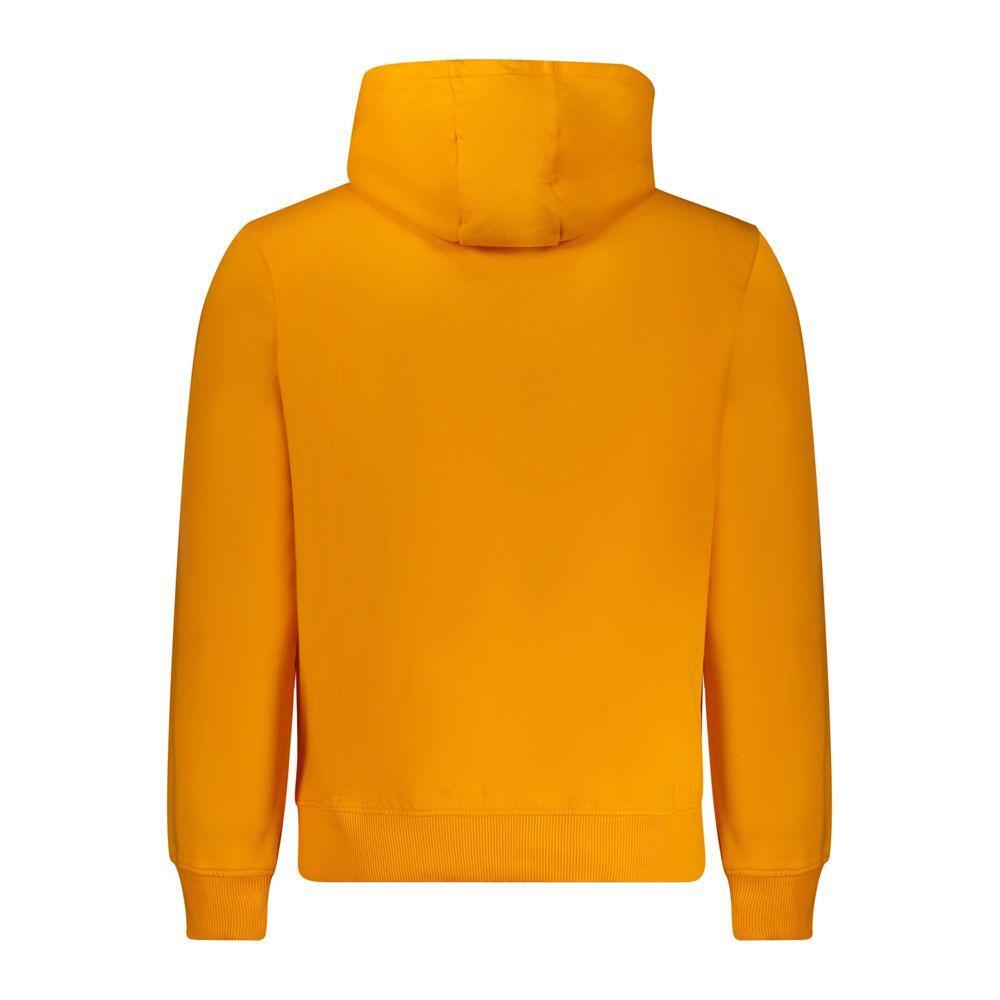 Napapijri Orange Cotton Sweater NA-32123-XXL