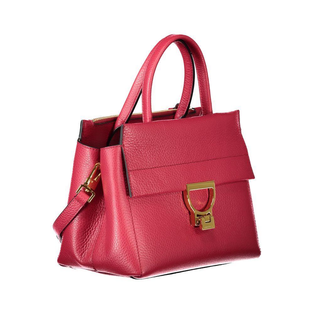 Front view with bag zipped and handles upright.