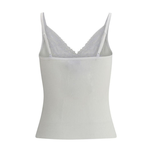 Self-Portrait Lace Top SE-PF25042TWWHITE-M