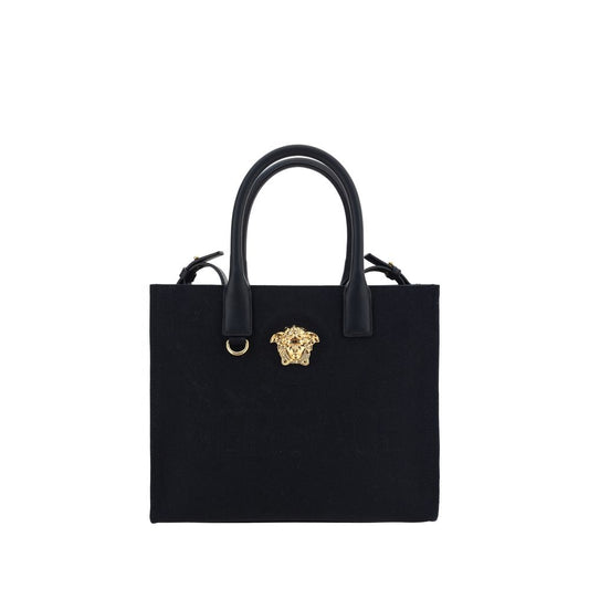 Versace Black Cotton Shoulder Bag 1728,72470364320,Bags,Black,New with tags,Shoulder Bags - Bags,Shoulder Bags - Women - Bags,Versace,Women,Women - Bags